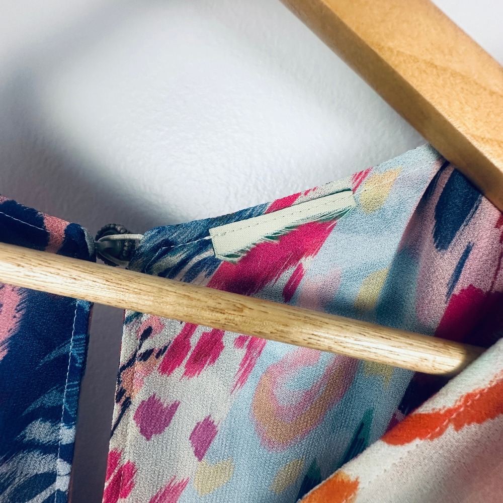 Farm Rio Boboikat Maxi Dress Size Small Abstract - Picture 3 of 13